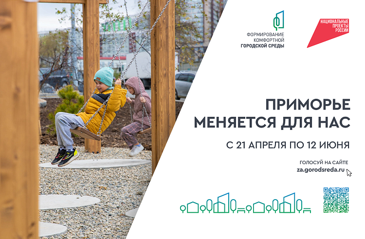 Более 70 тысяч приморцев уже выбрали объекты для благоустройства-2026.