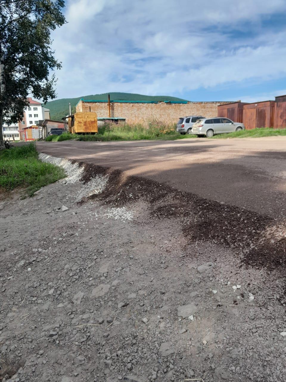 Почти полкилометра дороги будет заасфальтировано в пос. Пластун.