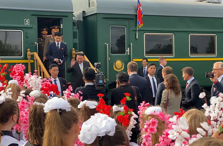 Северокорейский лидер Ким Чен Ын прибыл в Приморье.