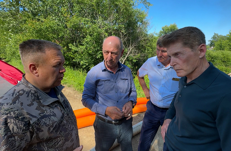 Штаб по ликвидации последствий паводка развернут в Дальнереченске.