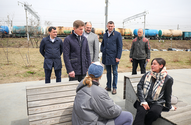 Олег Кожемяко призвал приморцев проголосовать за объекты благоустройства.