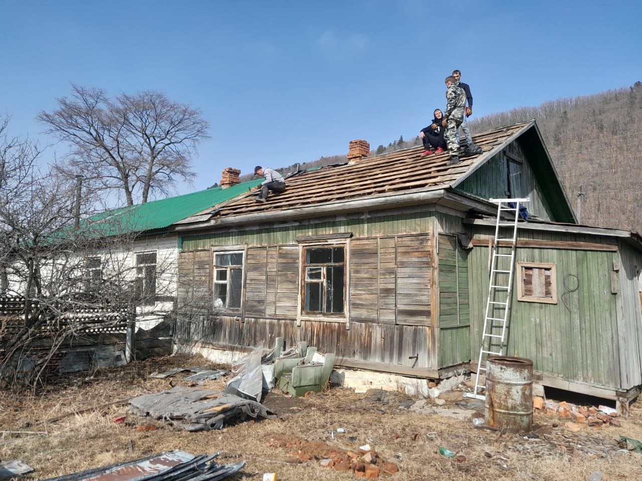 Капитальный ремонт муниципального жилищного фонда в п. Терней.