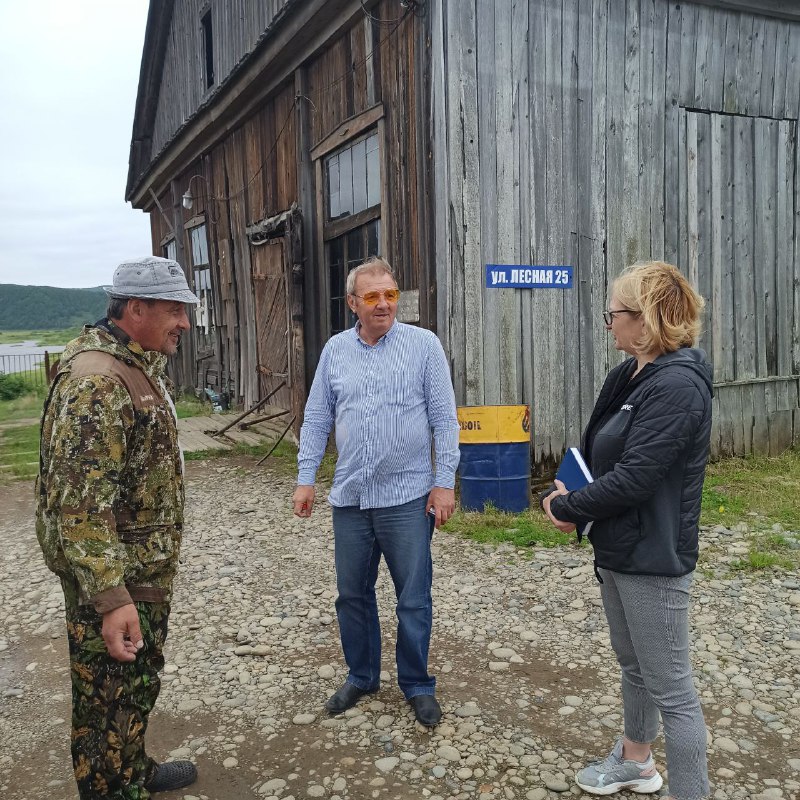 Рабочая поездка главы Тернейского МО в с.Малая Кема.