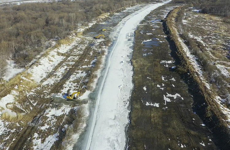 Более 120 тысяч кубометров грунта изъяли при очистке русел рек в четырех муниципалитетах.