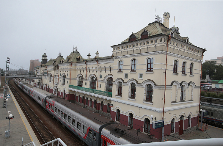 Спецпоезд прибудет в Приморье.