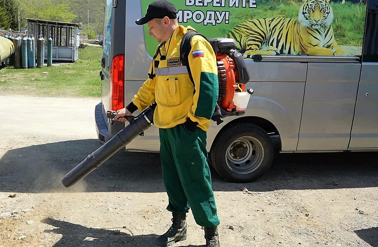 Приморские лесные пожарные получили новую технику.