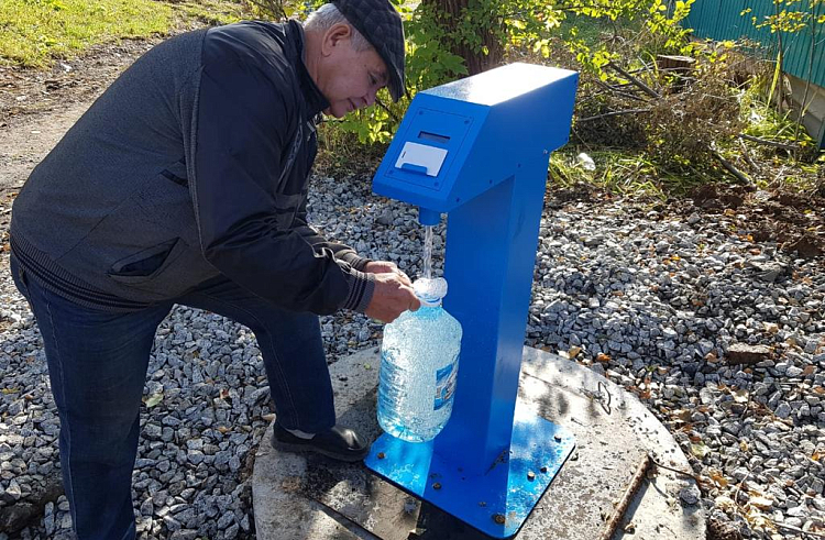 Семь электронных водоразборных колонок установят в Приморье.