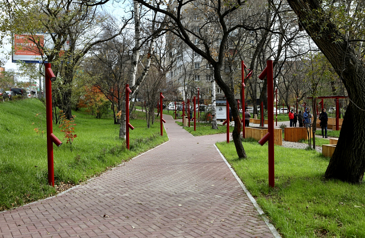 Самые популярные места отдыха назвали в дальневосточной столице.