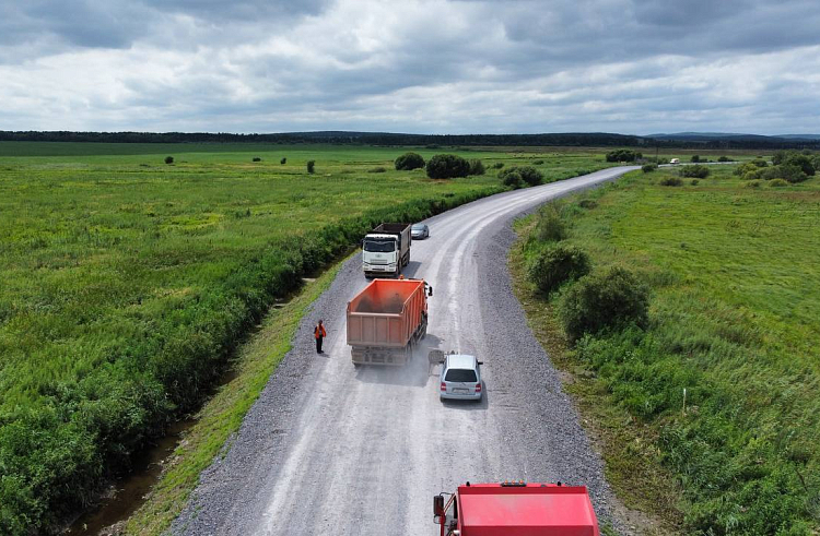 Важные для качества жизни приморцев дороги обновляют по нацпроекту.