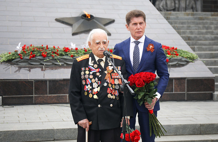 Память погибших в Великой Отечественной войне почтили в Приморье.