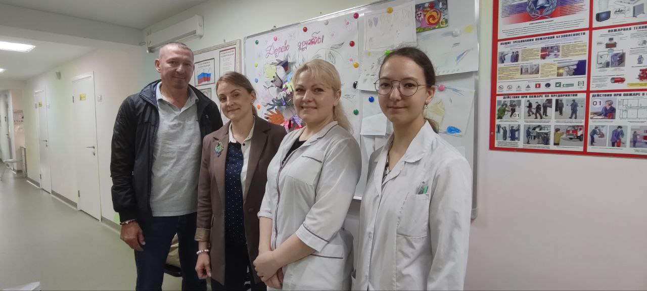 Команда Приморского Росреестра посетила Детский краевой клинический фтизиопульмонологический центр.