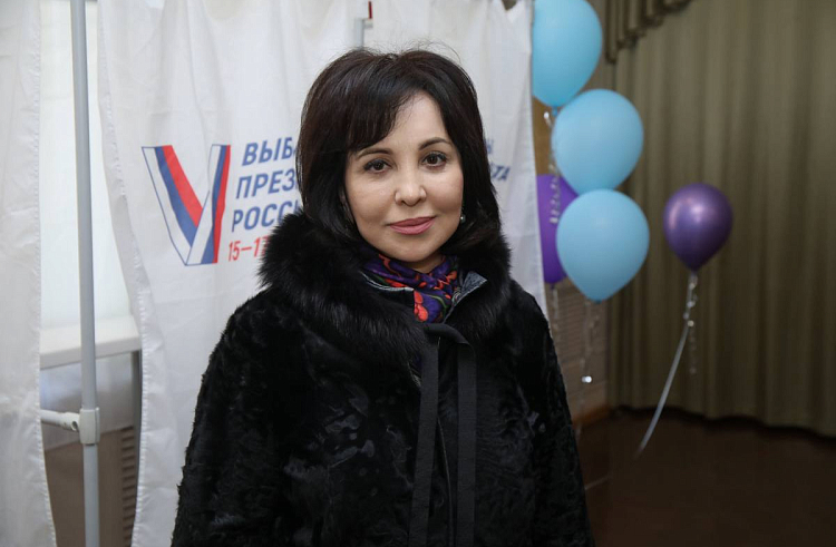 Вера Щербина: Призываю всех принять участие в выборах Президента России. Вера Щербина: Призываю всех принять участие в выборах Президента России.