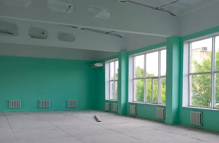 Здание спортшколы в Ярославском капитально отремонтируют по нацпроекту. Здание спортшколы в Ярославском капитально отремонтируют по нацпроекту.
