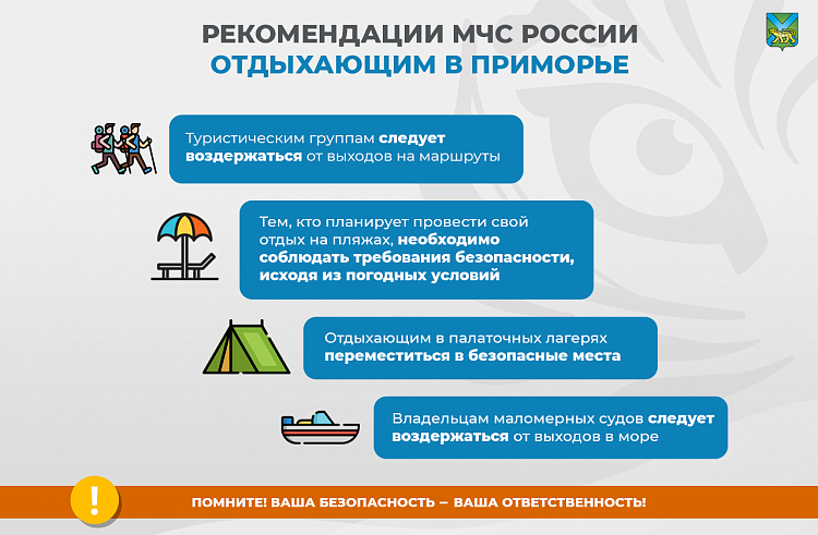 Жителей и гостей Приморья предупредили о надвигающейся непогоде. Жителей и гостей Приморья предупредили о надвигающейся непогоде.