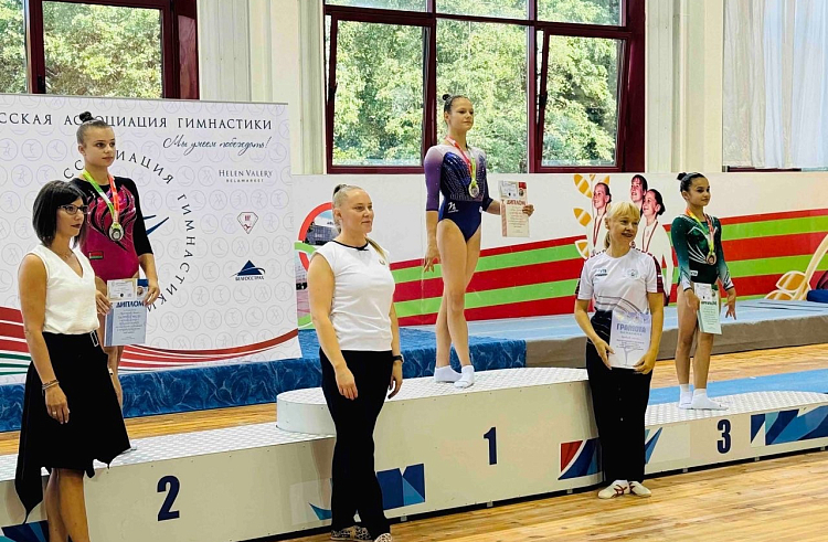 Приморская гимнастка выиграла открытый Кубок Республики Беларусь. Приморская гимнастка выиграла открытый Кубок Республики Беларусь.