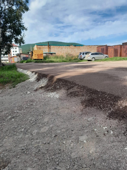 Почти полкилометра дороги будет заасфальтировано в пос. Пластун. Почти полкилометра дороги будет заасфальтировано в пос. Пластун.