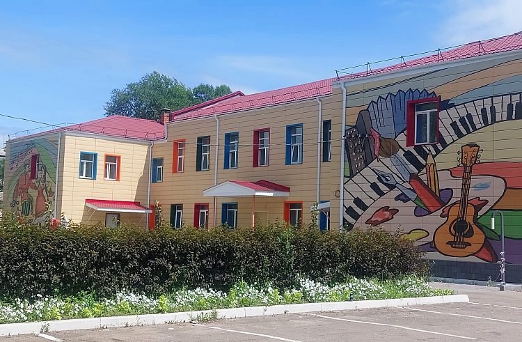 Капремонт детской школы искусств завершается в Пограничном округе Приморья. Капремонт детской школы искусств завершается в Пограничном округе Приморья.