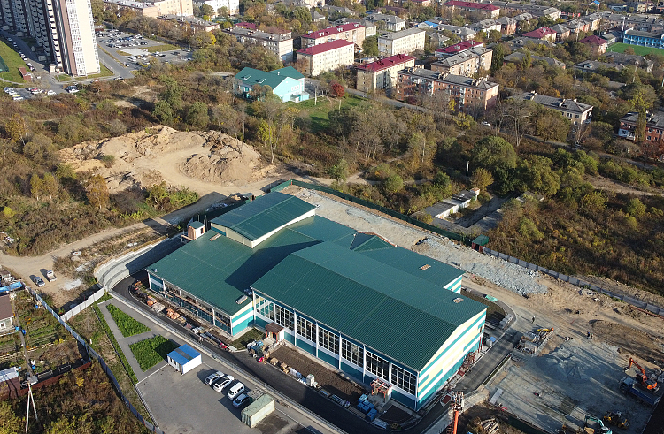 Физкультурно-оздоровительный комплекс в Находке откроют в следующем году. Физкультурно-оздоровительный комплекс в Находке откроют в следующем году.