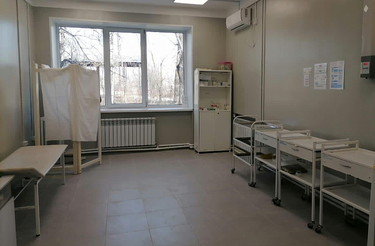 Отремонтированный фельдшерско-акушерский пункт готов к приему жителей Спасского района Приморья. Отремонтированный фельдшерско-акушерский пункт готов к приему жителей Спасского района Приморья.