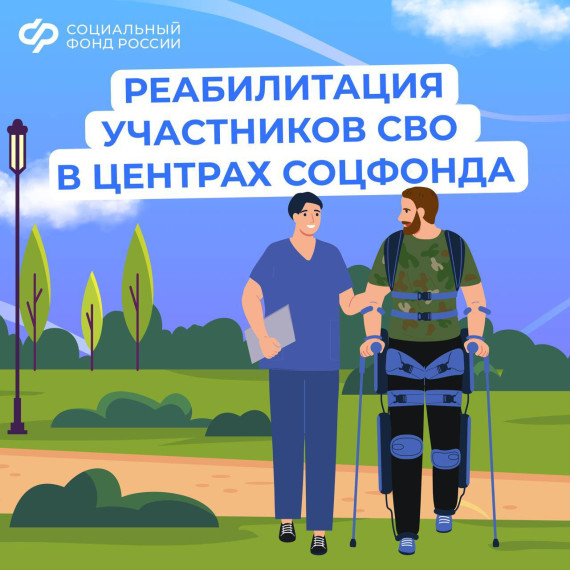 Участники спецоперации получают персональное сопровождение и индивидуальную программу в центрах реабилитации Соцфонда. Участники спецоперации получают персональное сопровождение и индивидуальную программу в центрах реабилитации Соцфонда.